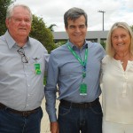 Paulo Henrique Pires, da Localiza, recebeu Roy Taylor e Rosa Masgrau, do M&E, na sede em Belo Horizonte