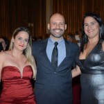 Priscila Bacalhaô, Filipe Ferraz e Paloma Freitas, da GTA