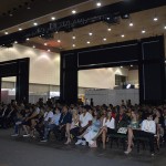 Público participa da abertura do Congresso Abeoc