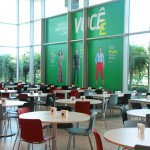 Restaurante da Localiza para os colaboradores