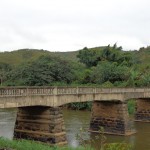 Rio das Flores - Ponte Três Ilhas- Arquivo PMRF