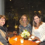 Roberta Galli, da Turismo Kpax, Graziela, da DeCamilis Viagens e Ana Paula Camara, da MoneyStore