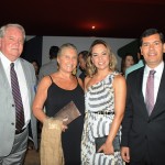 Roy Taylor e Rosa Masgrau, do M&E, com Caissa Moura e Claudio Tinoco, de Salvador