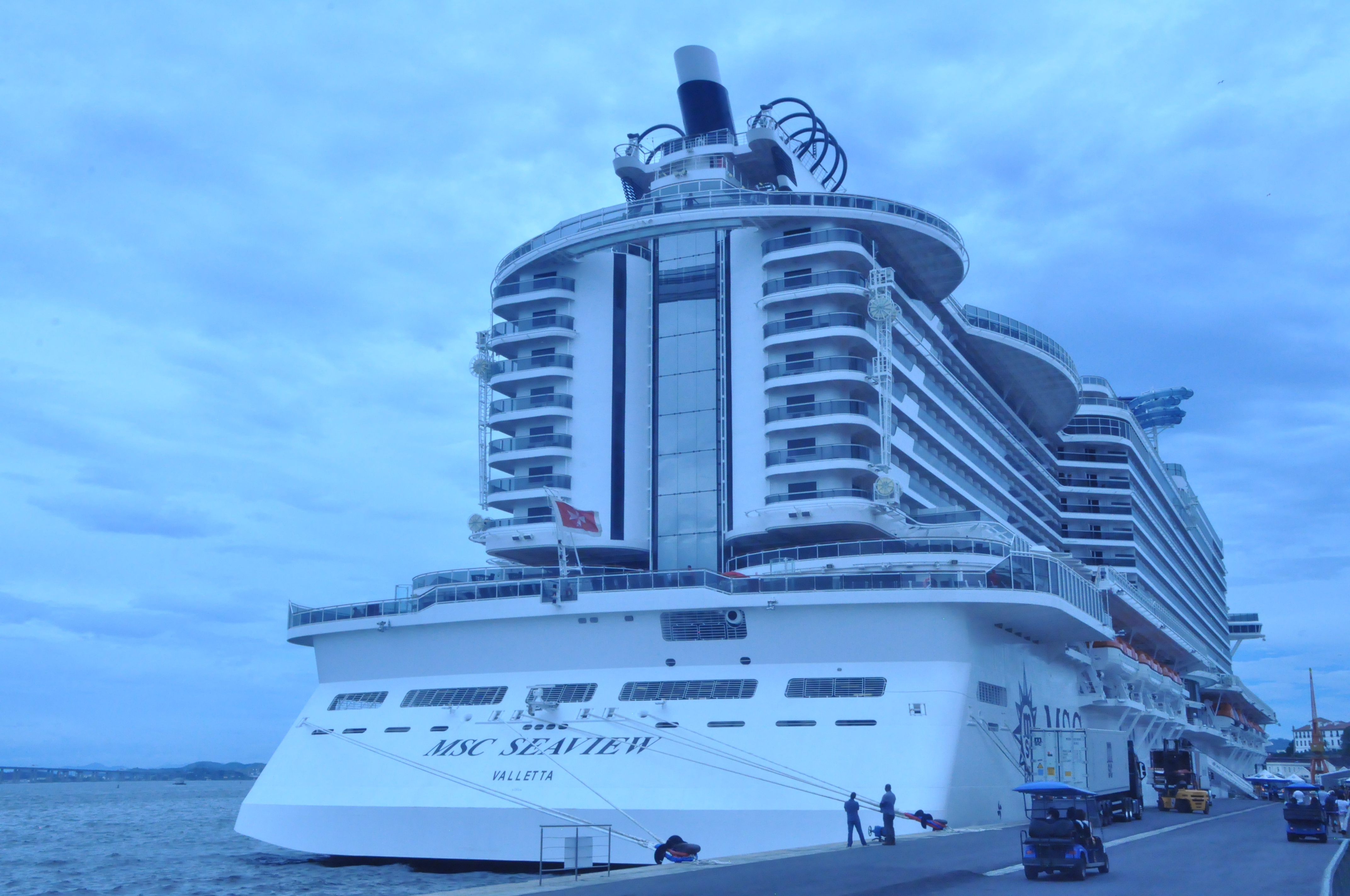 MSC Seaview chega no Brasil para sua segunda temporada; fotos