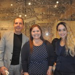 Sergio Uchida, da On Request, Tabatha Braga, da Place Tour Viagens e Aline Ramos, da Place Tour Viagens