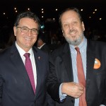 Vinicius Lummertz, secretário de Turismo de SP, e Eduardo Sanovicz, presidente da Abear