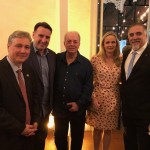 Luiz Strauss, presidente da Abav-RJ, Pedro Guimarães, presidente do Apresenta Rio, Nilo Sérgio, da Secretaria de Agricultura do RJ, e Aldo Diviero, presidente do Sindetur-RJ, acompanhado da esposa Liz Luiz Strauss, presidente da Abav-RJ, Pedro Guimarães, presidente do Apresenta Rio, Nilo Sérgio, da Secretaria de Agricultura do RJ, e Aldo Diviero, presidente do Sindetur-RJ, acompanhado da esposa Liz