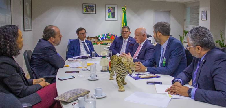 Representantes do governo federal, de entidades privadas e do parlamento brasileiro discutem, em primeira reunião, como será a composição do GT que vai tratar do setor aéreo do Brasil. Foto: João Alexandre/Embratur