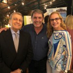 Salvador Saladino, presidente da BITO, Walter Emílio, da Tourmed, e Sonia Chami, presidente do RioCVB Salvador Saladino, presidente da BITO, Walter Emílio, da Tourmed, e Sonia Chami, presidente do RioCVB