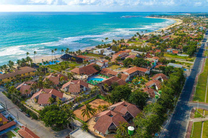 Área do Hotel Armação em Porto de Galinhas (PE)