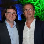 Bob Rossato, do Viajanet, e Helvécio Garófalo, da Confiança Bob Rossato, do Viajanet, e Helvécio Garófalo, da Confiança