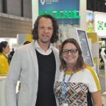 Bruni Reis, presidente da Emprotur (RN), com Ruth Avelino, presidente da PBTur