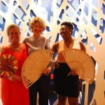 Mari Masgrau, do M&E; Caroline Putnoki e Bea Alves, da Atout France Brasil. Mari Masgrau, do M&E; Caroline Putnoki e Bea Alves, da Atout France Brasil.