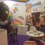 Estande de Ibiza, na Fitur Gay