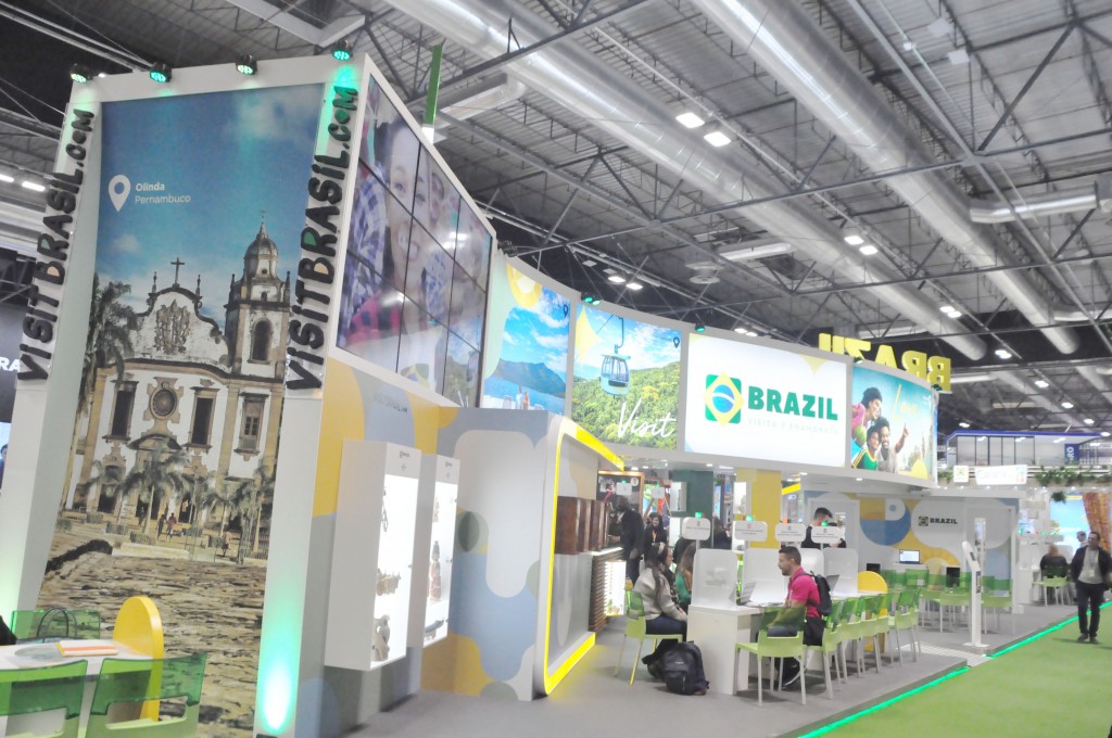 Estande do Brasil na Fitur 2020