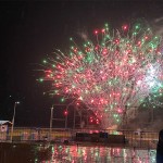 Fogos celebraram a inauguração do Centro de Convenções de Salvador