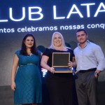 Gabriela Mundim e Igor Miranda, da Latam, com Dalva Camargo, da Flytour Business Travel Gabriela Mundim e Igor Miranda, da Latam, com Dalva Camargo, da Flytour Business Travel