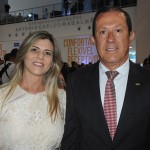 Glicerio Ramos, ex-presidente da ABIH BA, com sua esposa Eliana Calazans