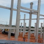 Obras em ritmo acelerado