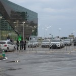 Parte externa da infraestrutura do Centro de Convenções