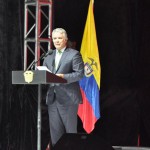 Presidente Iván Duque encerrou os discursos da solenidade