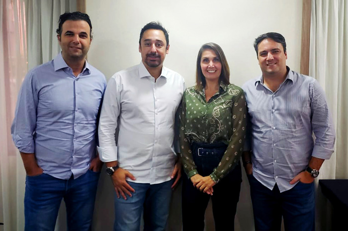 Movere Viagens e Corp Travel anunciam fusão 1 Rafael Malfara, Luiz Silva, Daniela Villares, Fernando Villares, integrantes da nova diretoria resultante da fusão entre a Movere Viagens e a Corp Travel