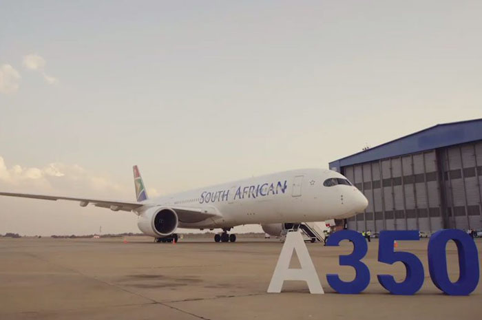 South African Airways realiza primeiro voo comercial com Airbus A350 1 A350 South African Airways