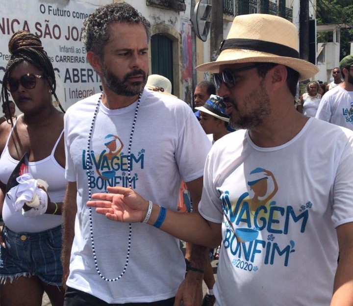 Bahia tem recorde de voos regulares internacionais em 2019 1 Secretário Fausto Franco no cortejo da Lavagem do Bonfim_Foto Ascom Setur