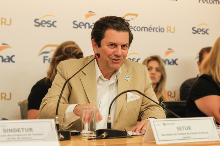 Conselho Estadual de Turismo (RJ) debate metas para 2020 1 Secretário de Turismo do Rio de Janeiro, Otavio Leite | (Foto: Flávio Cabral)