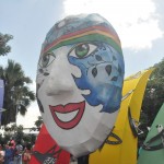 A cidade fica toda enfeitada na temática Carnaval A cidade fica toda enfeitada na temática Carnaval
