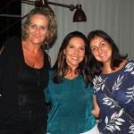 Adriana Machion, do Meliá, com Flavia Toledo e Adriana Vils, da Del Bianco