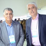 Antonio Carlos Abrantes, da CET, e Paulo Octavio de Almeida, da Reed Exhibitions Alcantara Machado