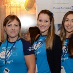 Bruna Lopes, Nathalia Ortega, e Pamela Mejias, da Magic Blue Turismo Bruna Lopes, Nathalia Ortega, e Pamela Mejias, da Magic Blue Turismo