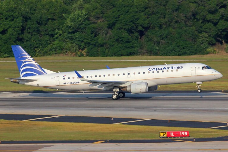 Efeito MAX: Copa adia retirada de Embraer E190s para o fim de 2021 1 Copa-Airlines-Embraer-ERJ-190AR-ERJ-190-100-IGW-HP-1568CMP-at-Tampa-International-1024x683-768x512