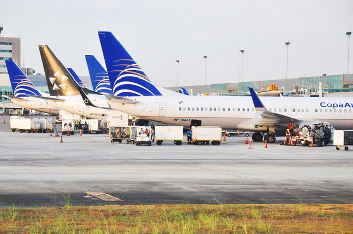 O Panamá anunciou restrições de entrada no país mas o transito de conexão no aeroporto segue normal