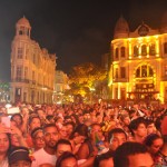 O Carnaval de Recife de 2020 teve início no Marco Zero, um dos principais pontos turísicos do Recife Antigo