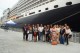 Discover leva agentes e operadores para conhecer o Cunard Queen Victoria; fotos