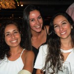 Elisa Villela e Isabela Oliveira, da Rio Travel, com Taiane Bastos, da Trend Elisa Villela e Isabela Oliveira, da Rio Travel, com Taiane Bastos, da Trend