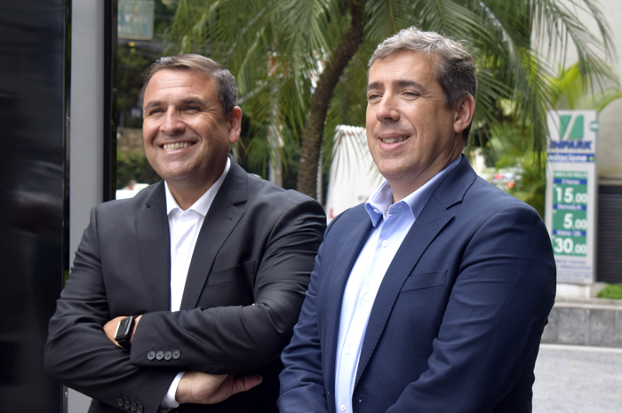 Slaviero anuncia novo serviço de franqueamento e apresenta planejamento para 2020 2 Eraldo Santanna e Cincinato Lui Cordeiro, da Slaviero Hotéis