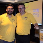 Fabrizio Cavallini, gerente Nacional de Vendas Canal Multimarcas CVC, e Douglas Silva, gerente de Operações da CVC Multimarcas