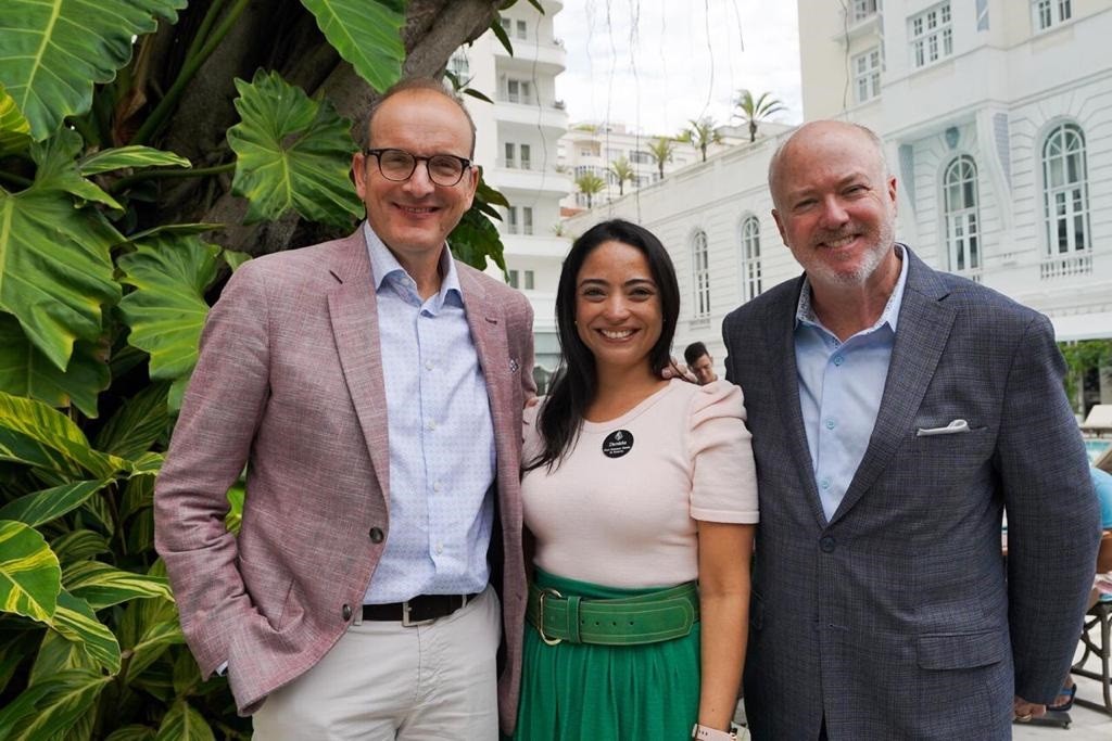 Four Seasons apresenta novo diretor em roadshow por Rio, Minas e São Paulo Kostas Christopoulos_Daniela Pescio_Michael Law