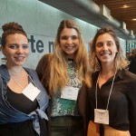 Lara Sarkis, da Matueté; Larissa Santos, da Copastur Turismo; e Renata D'Angelo, da Matueté