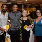 Marcos Cesar, da Aquarella, Diogenes Guerra, da DGG Viagens, Maria de Lourdes, da Malou Tour, e Patricía Tamassiro, da Ohana Tours Marcos Cesar, da Aquarella, Diogenes Guerra, da DGG Viagens, Maria de Lourdes, da Malou Tour, e Patricía Tamassiro, da Ohana Tours
