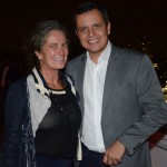 Mari Masgrau, do M&E, e Carlos Barbosa, do Turismo de Aruba