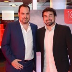 Nissim Jabiles, da Avianca, com Marcelo Neder Gatti, da Aviesp