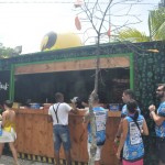 O open food conta com foodtrucks de hamburguer, pastel, sushi, sorvete, salgados, comidas típicas eetc