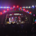 O palco do Marco Zero O palco do Marco Zero
