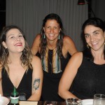 Rachel Navas, da Walpax, entre Caroline Artilheiro e Mari Wolviesse, da Journeys Rachel Navas, da Walpax, entre Caroline Artilheiro e Mari Wolviesse, da Journeys