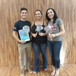 Rafael Zilioli, executivo de Vendas Trend e Glaucia Barbosa, da Hard Rock, visitam Agência Wa Travel, em Bauru