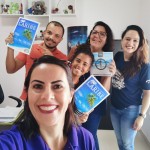 Renata Sales Meyer da Oasis e Fernanda  Sartori,executiva de Vendas da Trend, visitam a Agência Durigan, em Limeira